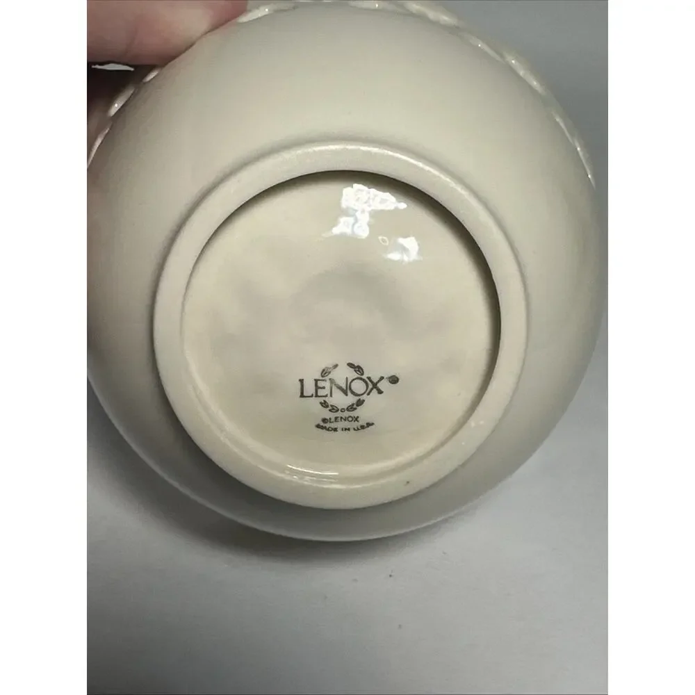 Lenox Footed Bowl Heart Collection Gold Trim Rose 4.25x2.25” Classic Beautiful